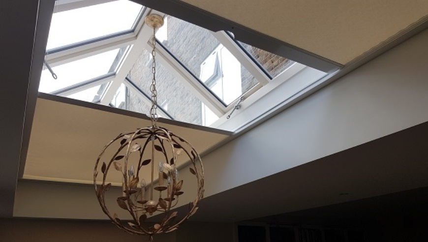 Electric Roof Lantern Blinds