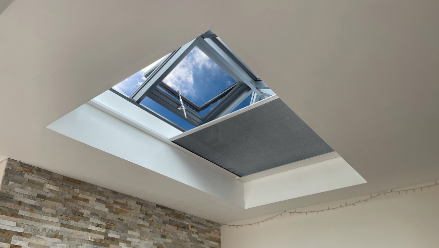 electric roof lantern blinds