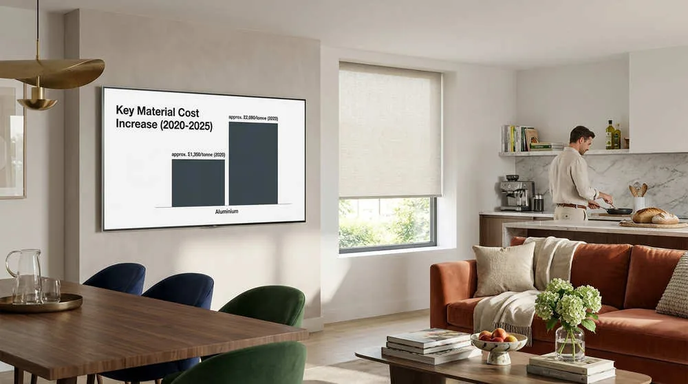 The price of core materials like aluminium has seen a sustained increase