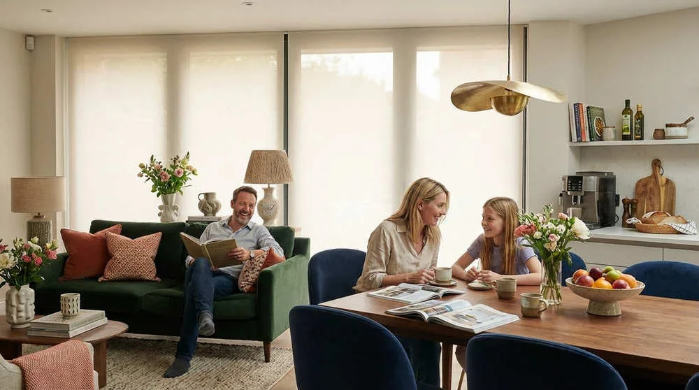 The right high-performance fabric manages both light and heat, allowing you to enjoy your dream space in complete comfort, all year round.