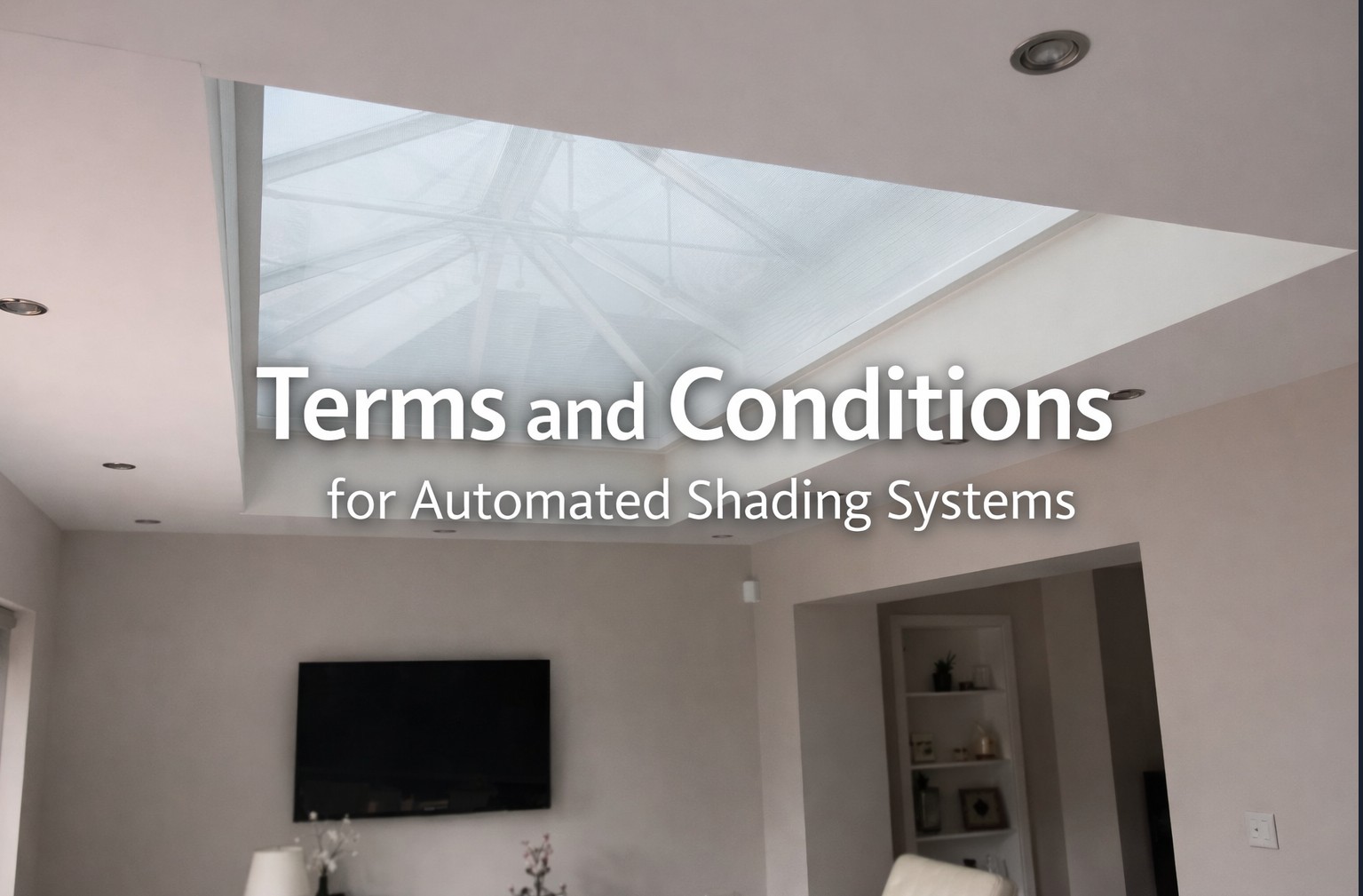 WindowTreat Automated Shading Systems Terms & Conditions