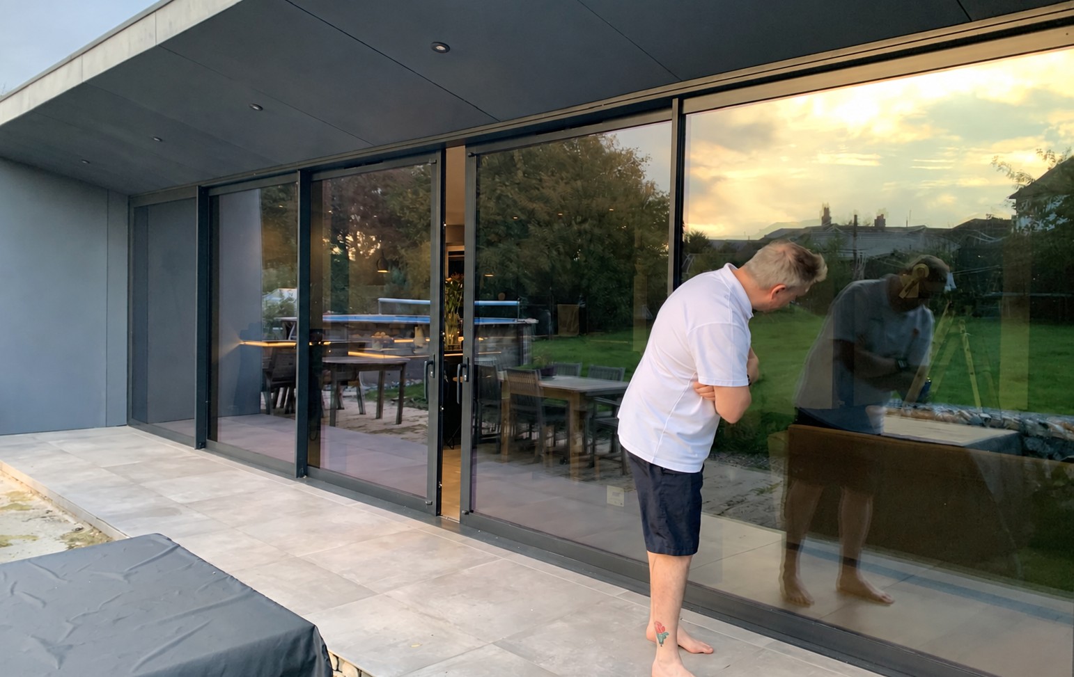 Solar Control Window Film for Large Sliding Doors